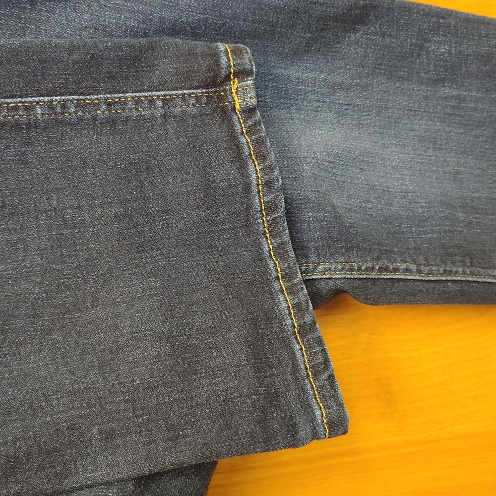 Wrangler Q Baby Ultimate Riding Jean Dark Wash Boot Cut Jeans - Picture 7 of 13